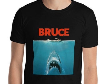 Jaws Shirt, Bruce Shirt, Steven Spielberg, Spielberg, Bruce Jaws, Jaws the Shark, Jaws the Movie, Jaws the Sharks Real Name