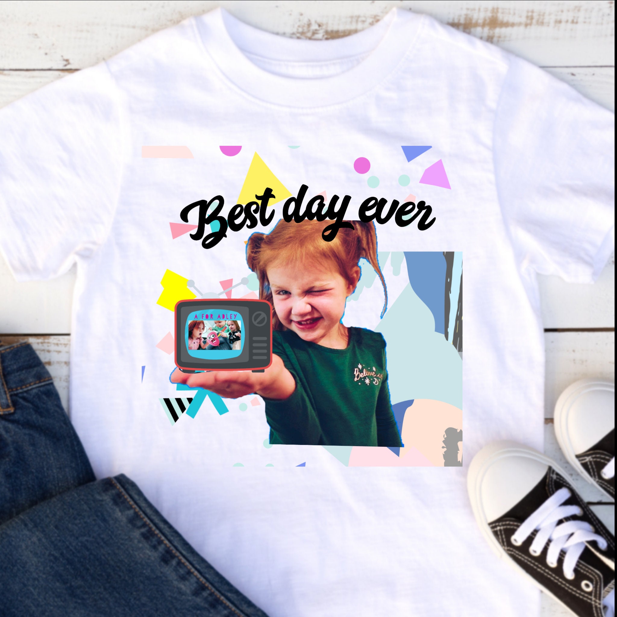 A for Adley shirt A for Adley Adley shirt Niko Bear Adley Etsy