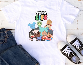 TocaBoca, Toca shirt, toca life shirt, toca world shirt, toca boca, toca birthday, toca, toca party, toca crumpets, tocaboca party