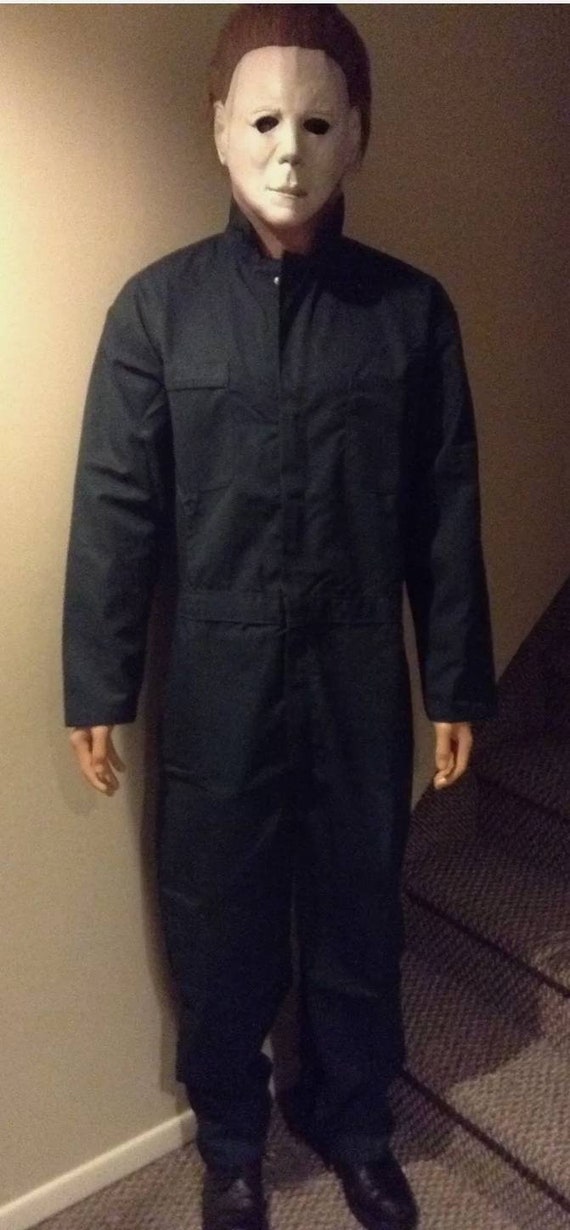 Animated Life Size Michael Myers H2 Halloween Prop Decoration