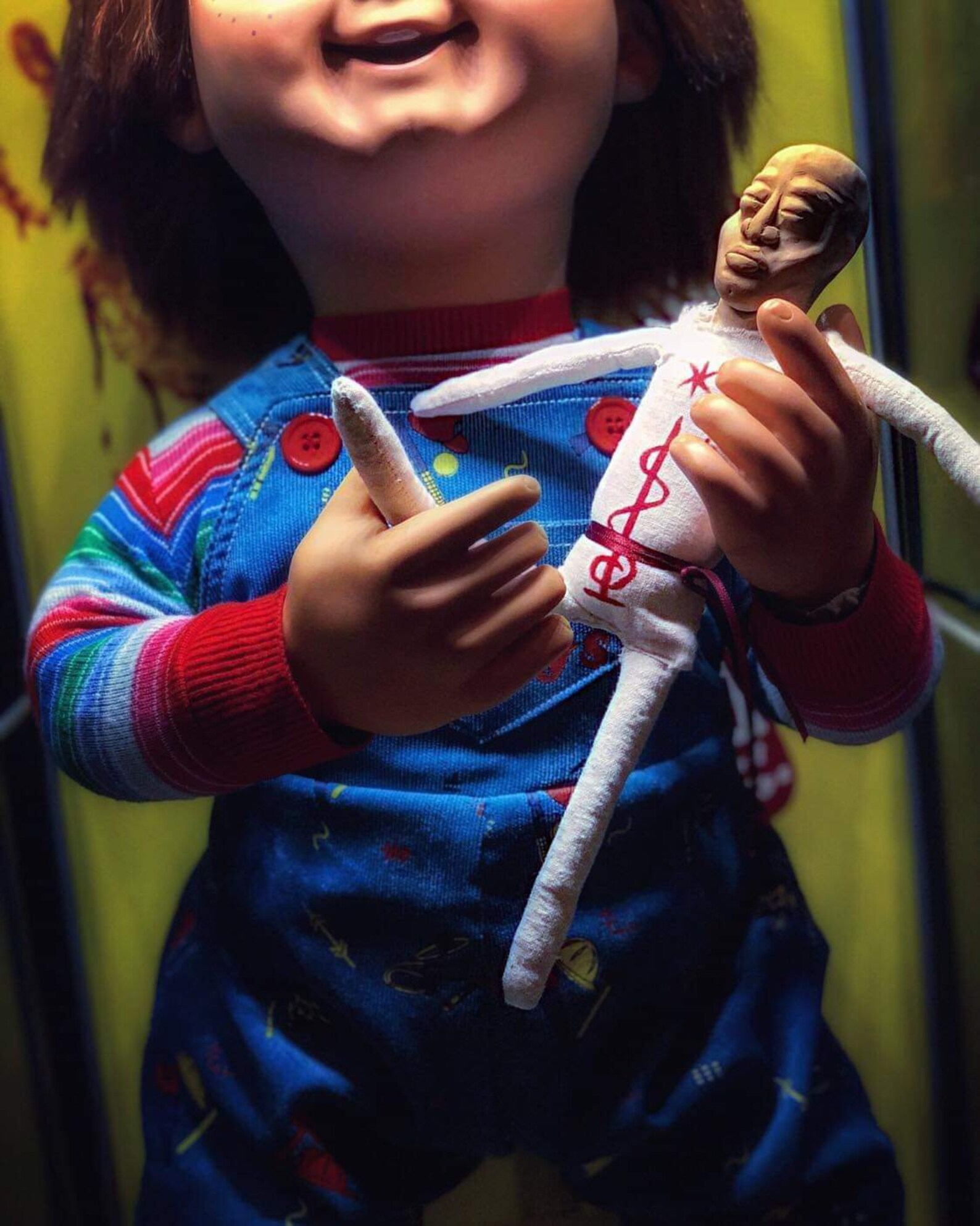 John Mojo Childs Play Voodoo Doll Replica Etsy