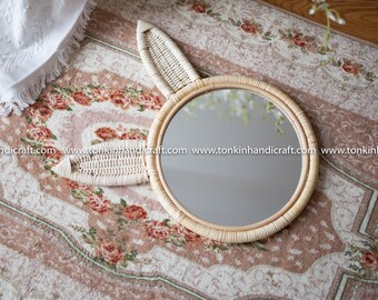 rattan wall decor nursery