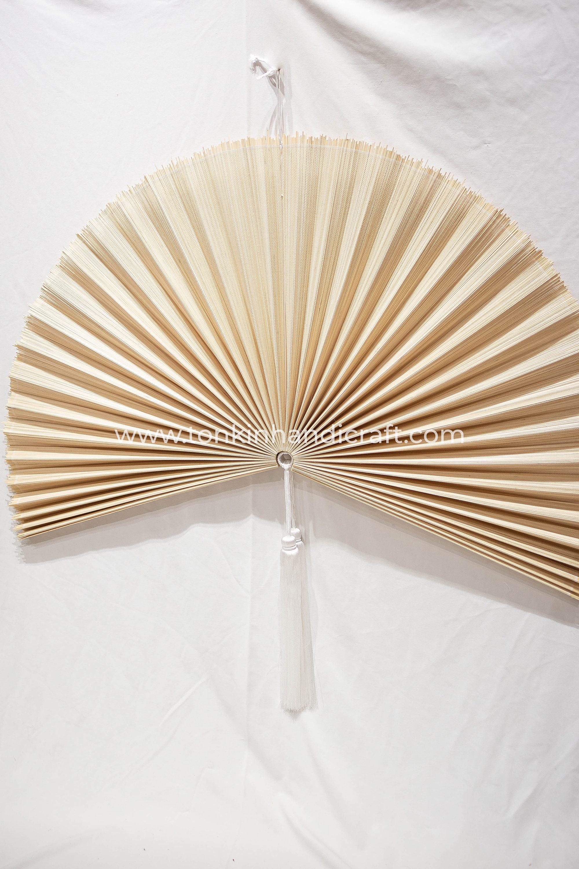 Bamboo Wall Hanging Fan Home decor Handmade Woven Wall Decor Etsy