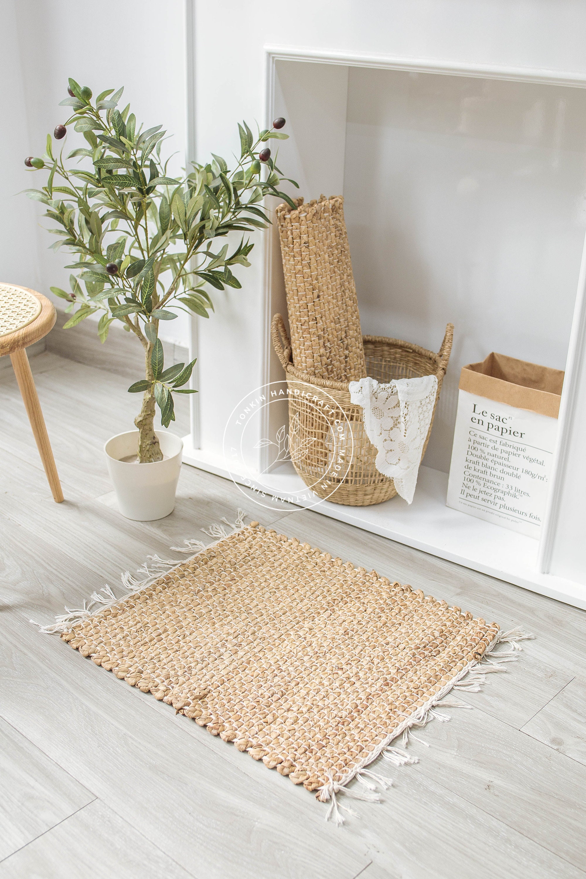 ラグ・カーペット wind and sea SEA DOOR RUG MAT IVORY WIND AND SEA SEA Door Rug Mat 