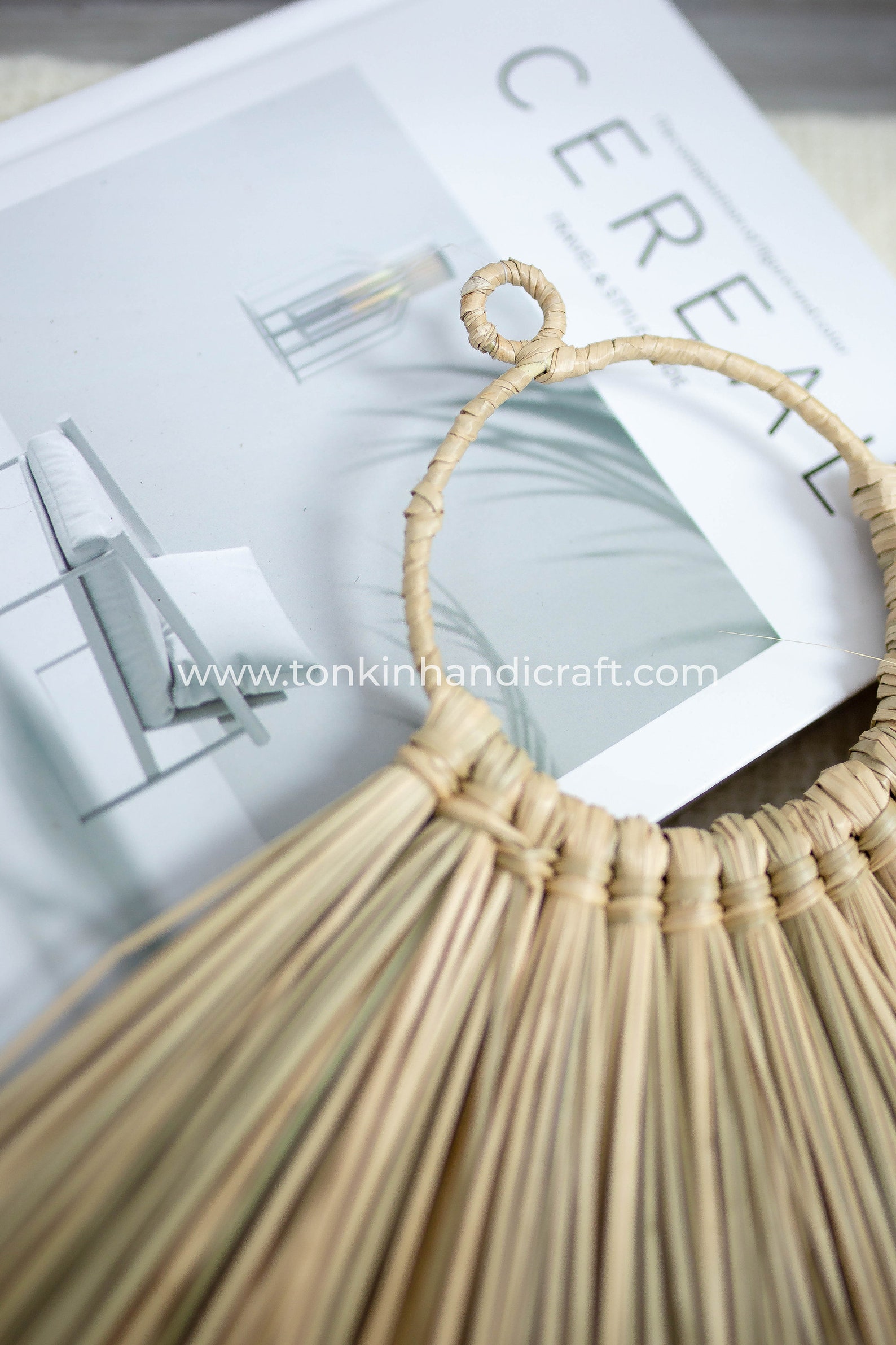 Seagrass Wall Hanging Fan Home Decor Handmade Woven Wall Decor Etsy