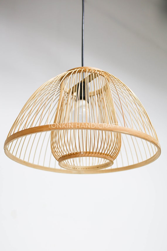 Finn Bambus Rattan Stick Lampenschirm Anhnger, handgefertigte  Ladendekoration rustikales Geschenk, Minimal Housewarming Geschenk,  Wohndekoration - Etsy.de
