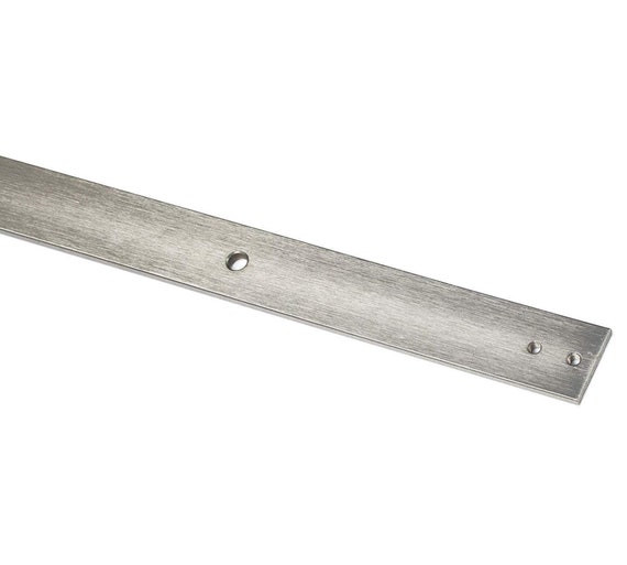 Diyhd Brushed Nickel Steel Bypass Double Sliding Barn Door Etsy