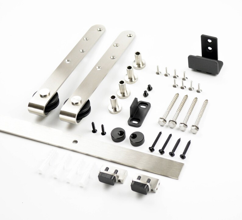 DIYHD Mini Barn Door Hardware Small Double Sliding Etsy