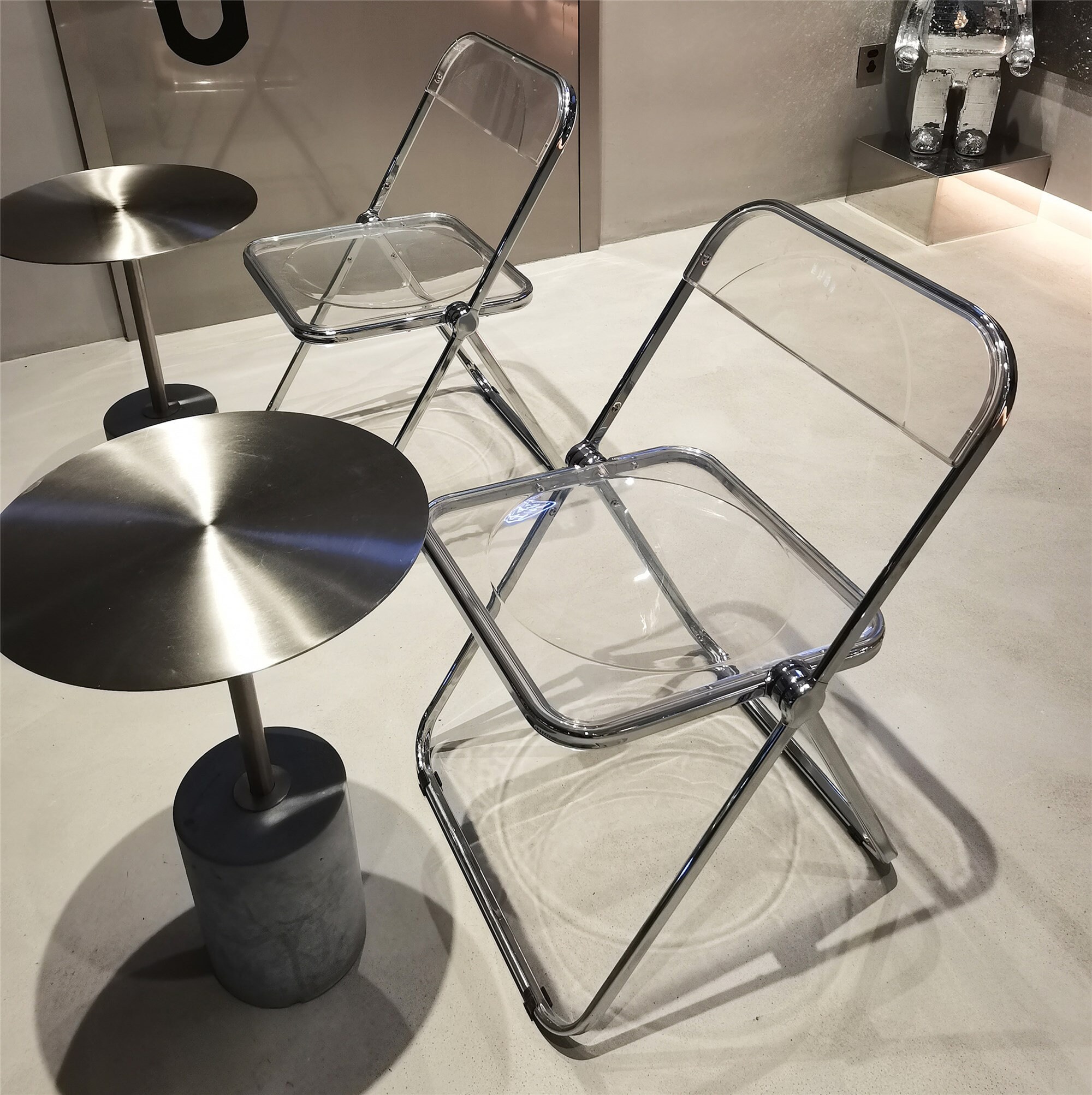 Clear folding chairs new arrivals