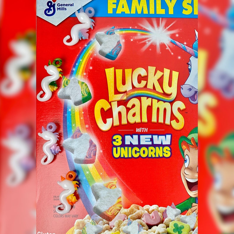 Lucky Charms Unicorn Seahorse Pendants | Etsy