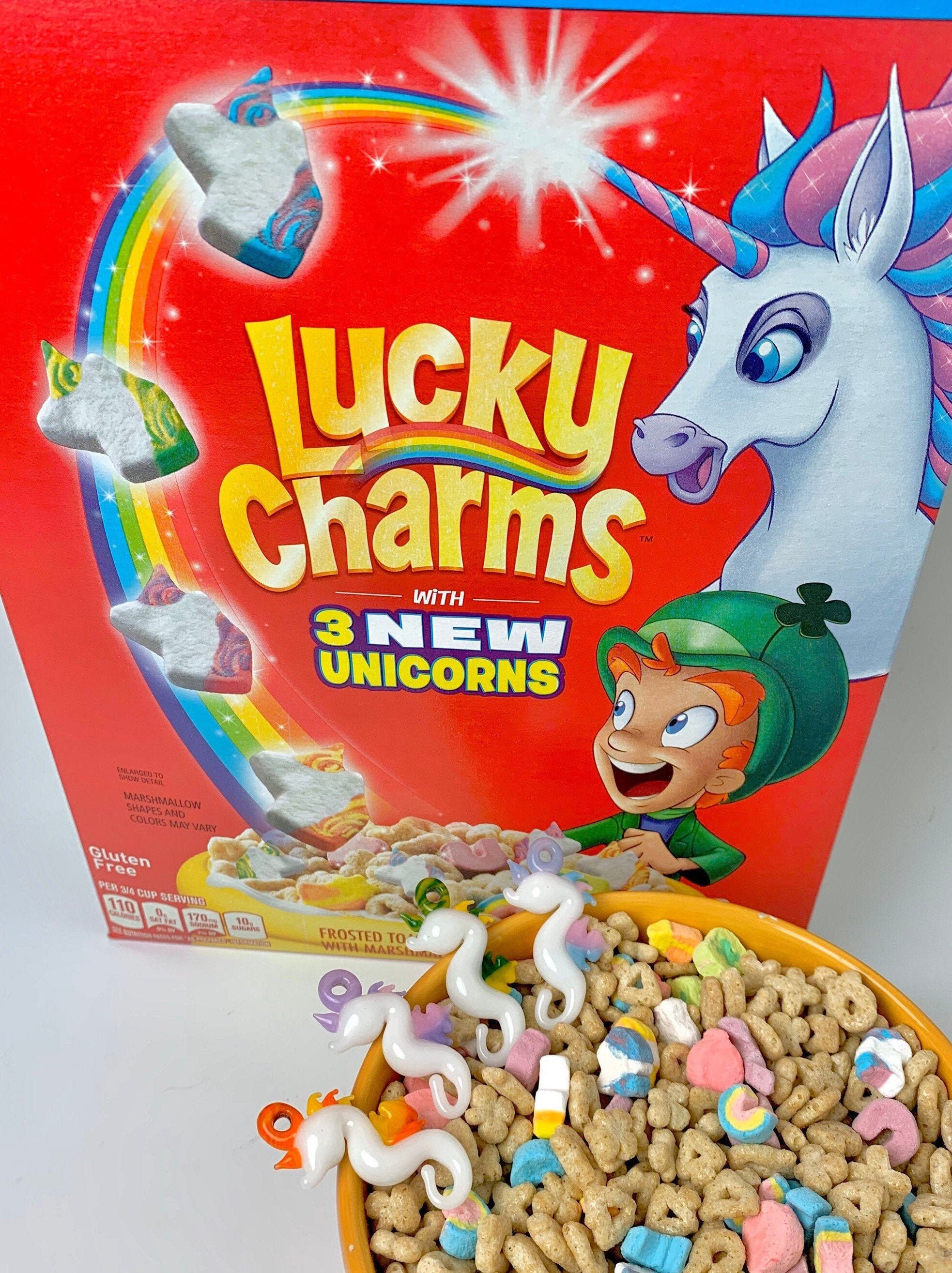 Lucky Charms Unicorn Seahorse Pendants | Etsy