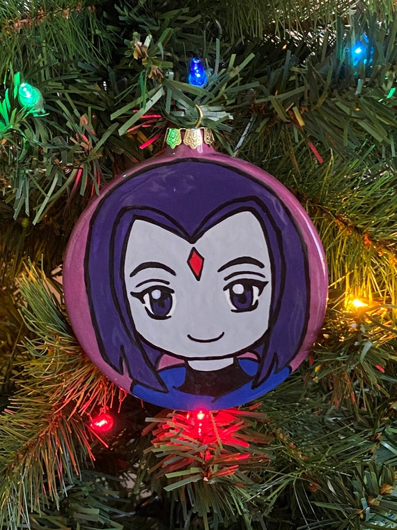 Handpainted Ceramic Ornament Teen Titans Nightwing