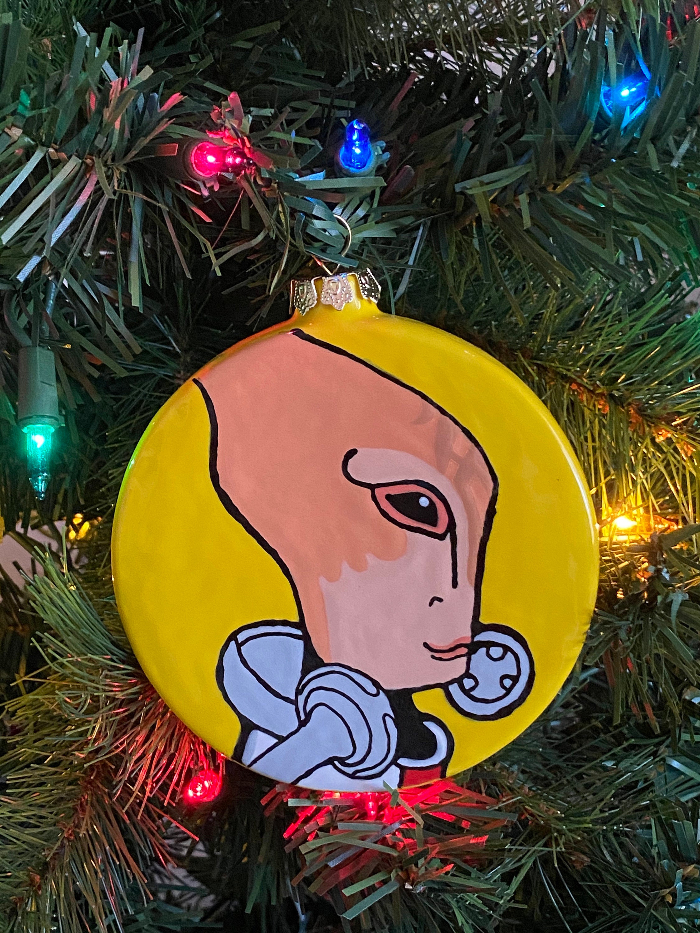 Mordin Solus Hand Painted Ceramic Ornament Etsy