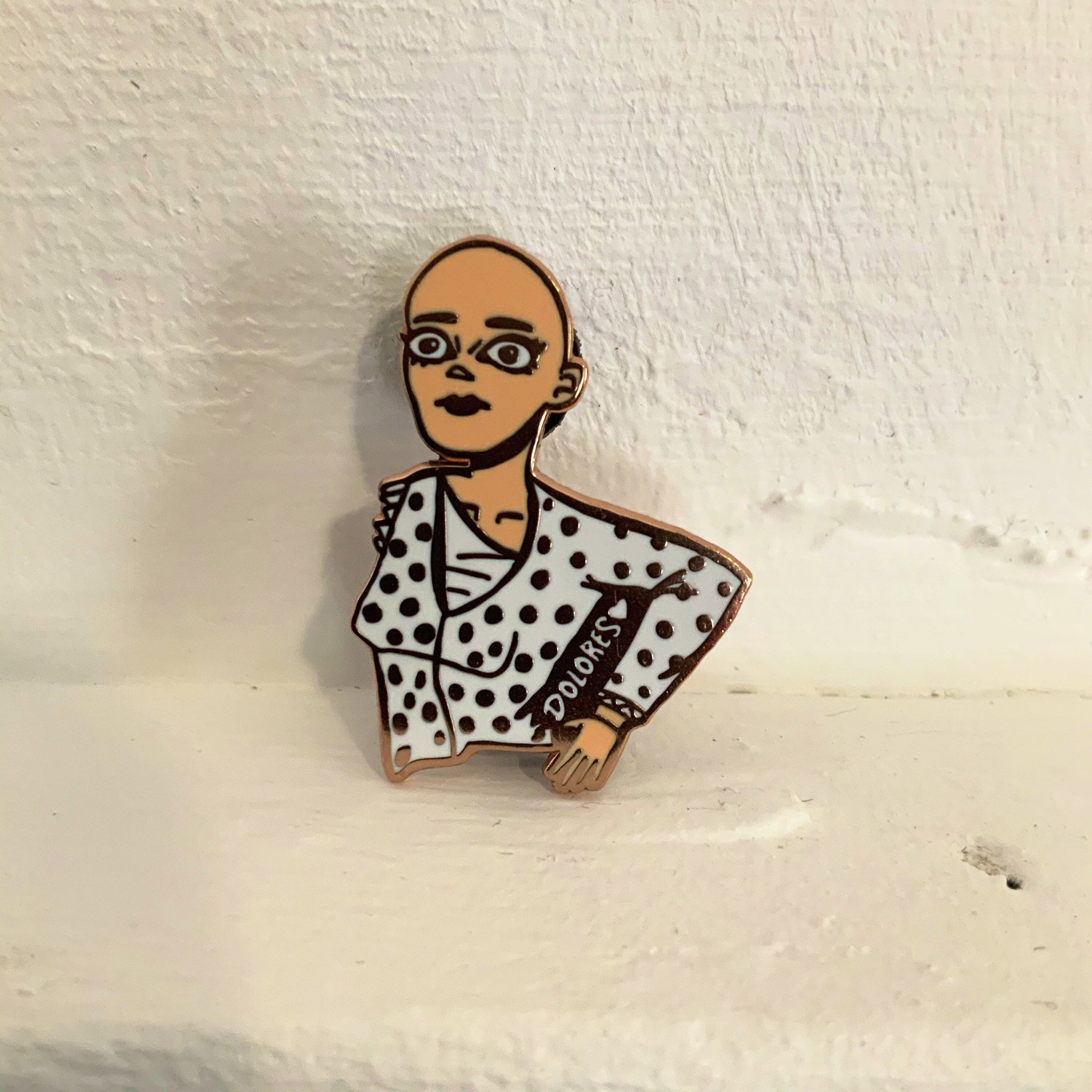 Dolores Umbrella Academy Enamel Pin - Etsy