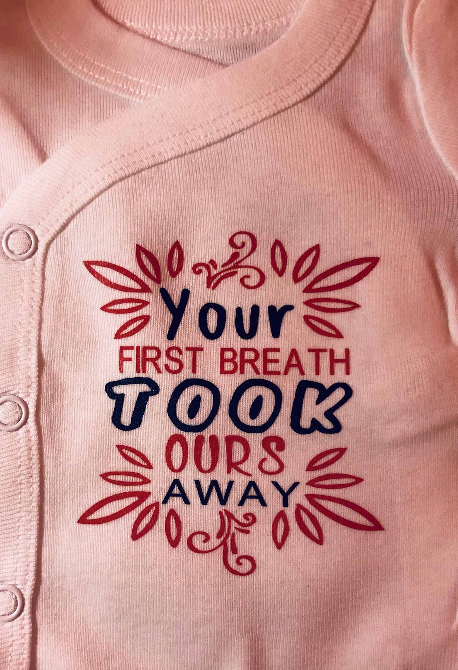 Infant baby ironon decals Etsy