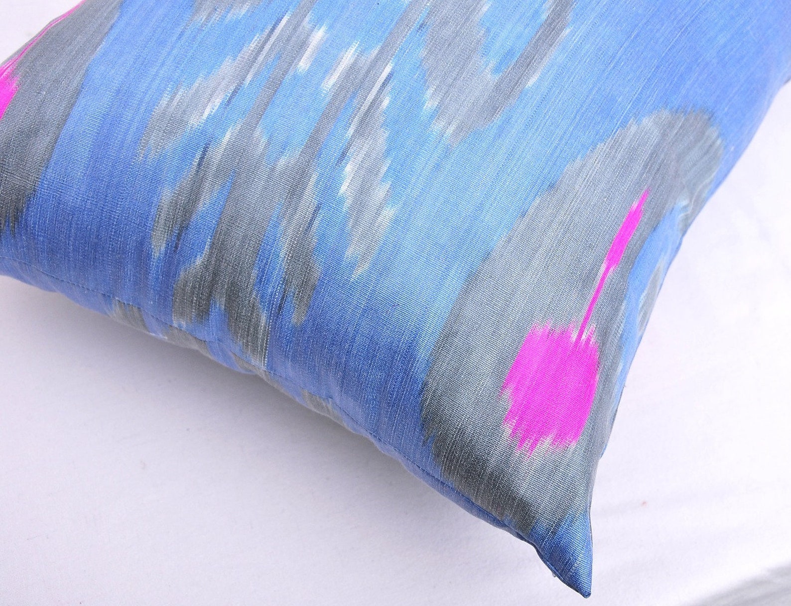 Dark Blue Long Body Pillow Silk Body Pillow Covers Etsy