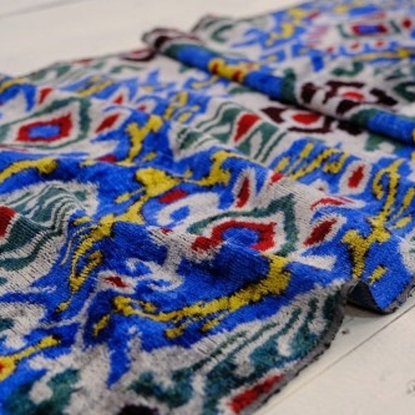 Cobalt Blue Upholstery Fabrics Etsy