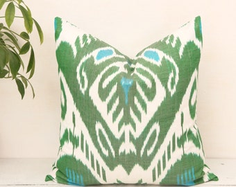 etsy ikat pillows