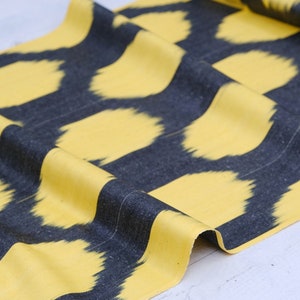 Handwoven Fabric Cotton Ikat Sustainable Fashion Unique Patterns Ethically Sourced Handmade Contemporary Style Creative Iinspiration Textile