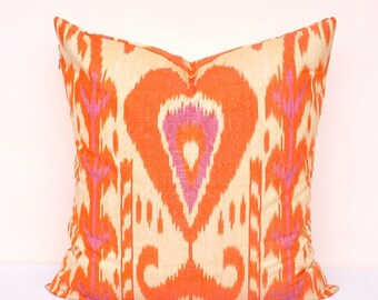 etsy ikat pillows