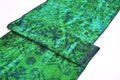 Handwoven Green Silk Velvet Ikat Fabric, Upholstery Material product logo