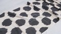 Polka dot fabric black white ikat silk fabric upholstery fabric handwoven fabric clothing ikat fabric designer fabric ikat sold by meter product logo