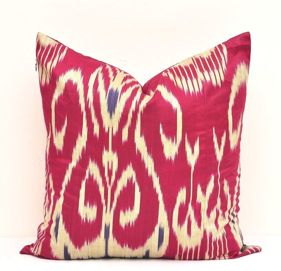 etsy ikat pillows