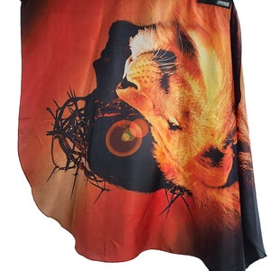 Cloth in Humility - II - Wing Worship Flags - Silk Printed Quill Wing Flags WXL-Quill (64&quot;x48&quot;)