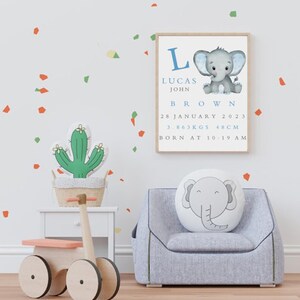 Blue Elephant Frame