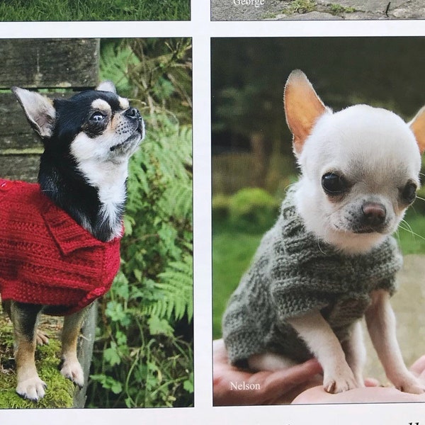 Tiny Dog Coats - Designs in DK and Aran, KP06