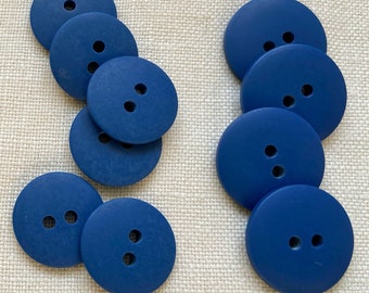 20 Dusky Blue 4 Hole Acrylic 20mm Buttons for Crafts Or Sewing 20 Dusky Blue 4 Hole Acrylic 20mm Buttons for Crafts Or Sewing