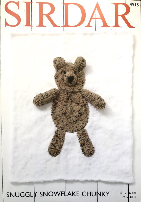 sirdar teddy bear knitting pattern