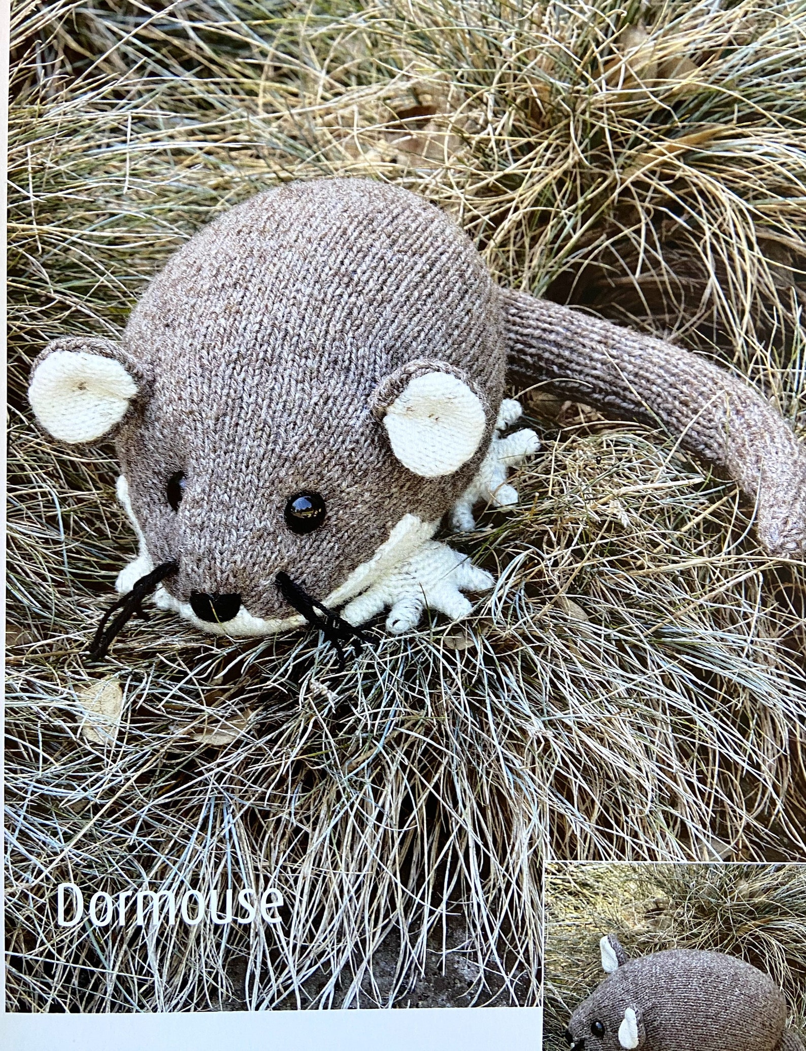 Woodland Animals Knitting Pattern Book Dormouse Fox Etsy