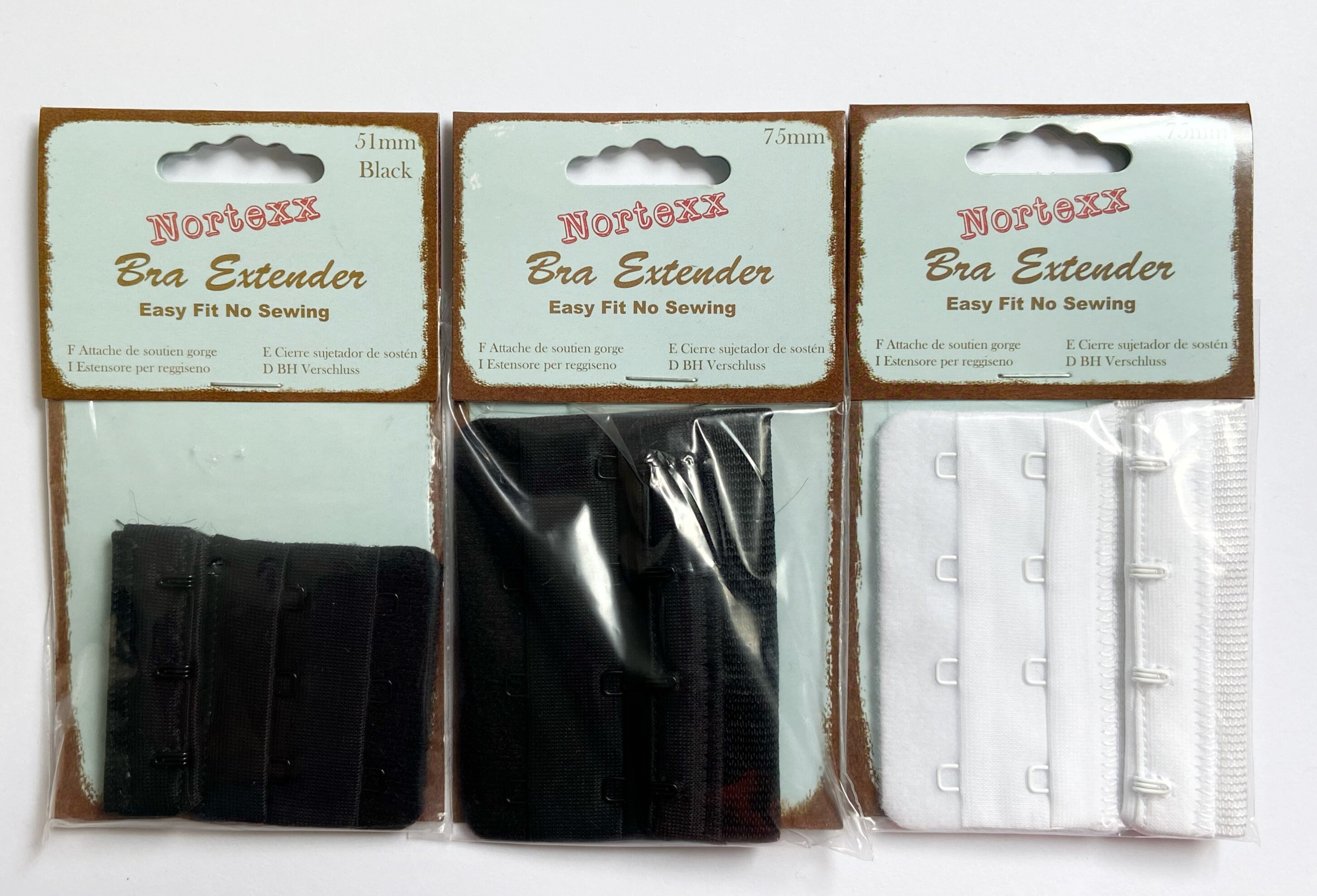 Bra Extenders Easy to Fit No-Sew Design - EU Fabrics