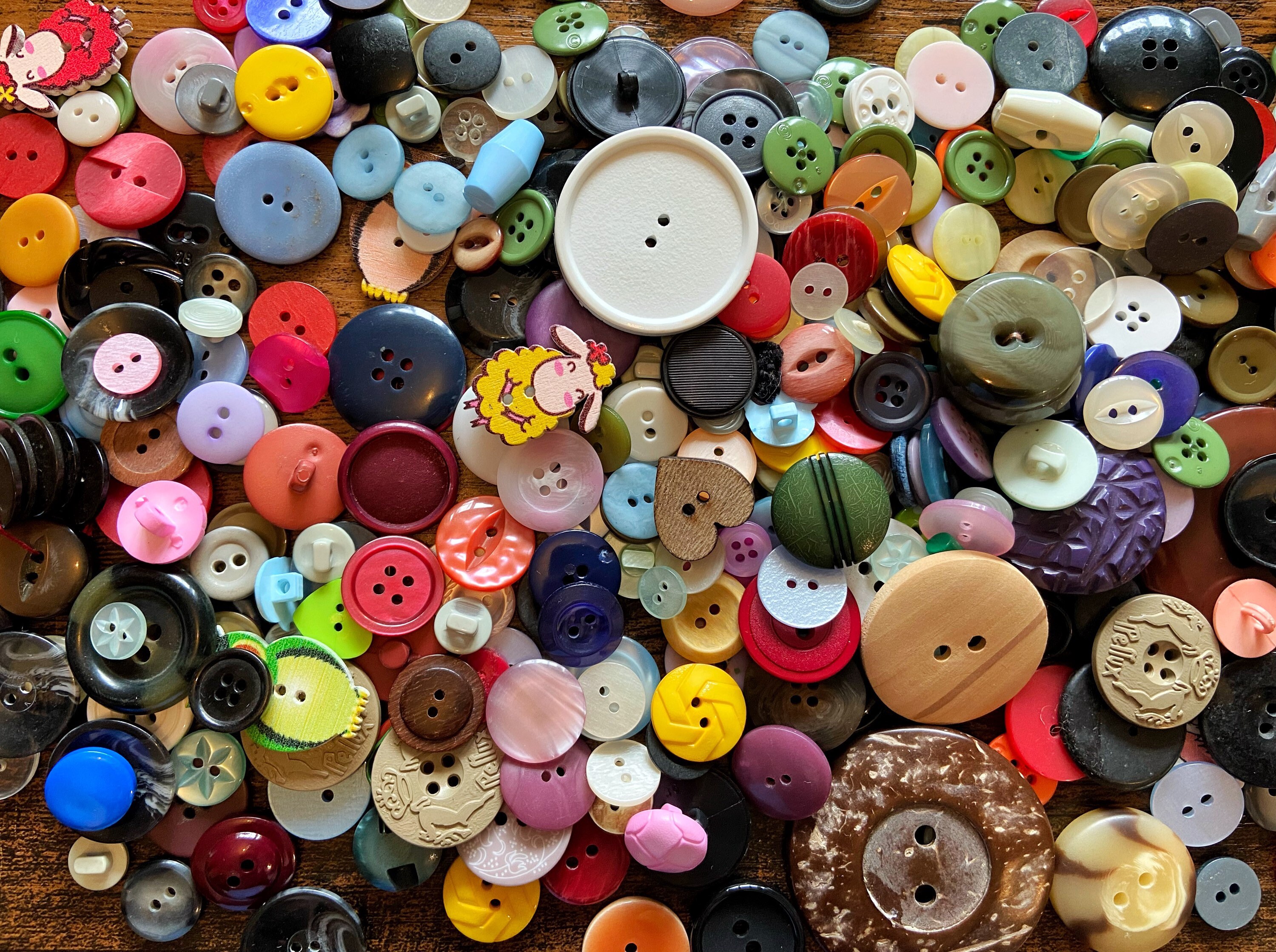 Bulk Quality Button Selection 300g Mostly End Of Line Some Etsy
