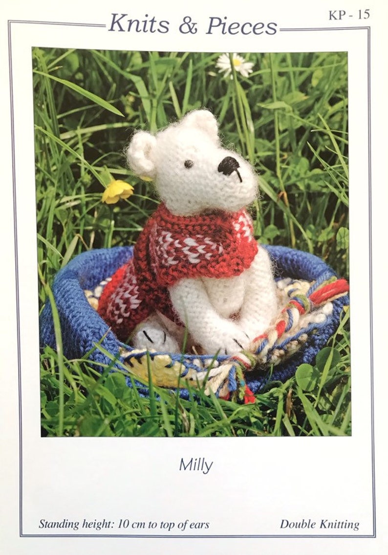 Mini Dog milly DK Toy Knitting Pattern With Accessories Dog Etsy UK