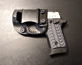 Springfield 911 380 Kydex Holster Carbon Fiber - Adjustable, Lifetime Warranty - Fast Ship