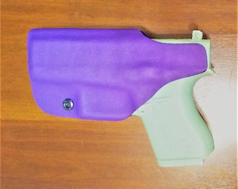 PURPLE Glock 43, 43X 9mm Kydex Holster-Adjustable, Lifetime Warranty-FREE Ship