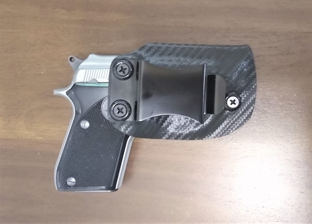 Beretta Bobcat Carbon Fiber 21A .22 and .25 Kydex Holster Lifetime