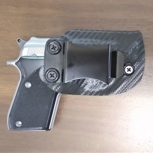 Beretta Bobcat Carbon Fiber 21A .22 and .25 Kydex Holster - Lifetime Warranty -