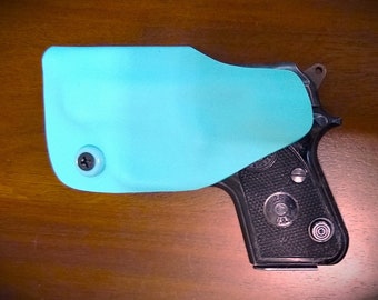 Beretta Jetfire .25 Tip-up Barrel Tiffany Kydex Holster -Clip Option with/without Belt - Lifetime Warranty -Ships free