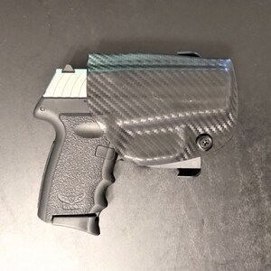 SCCY CPX3, CPX4 Kydex Holster Black, Carbon Fiber, Tiffany,FDE,Purple,Adjustable Lifetime Warranty-Free ship image 9