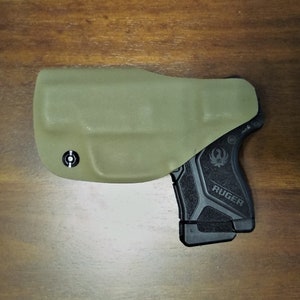 Ruger LCP II 2 .22 caliber Flat Dark Earth Kydex Holster, Adjustable, Lifetime Warranty- image 2