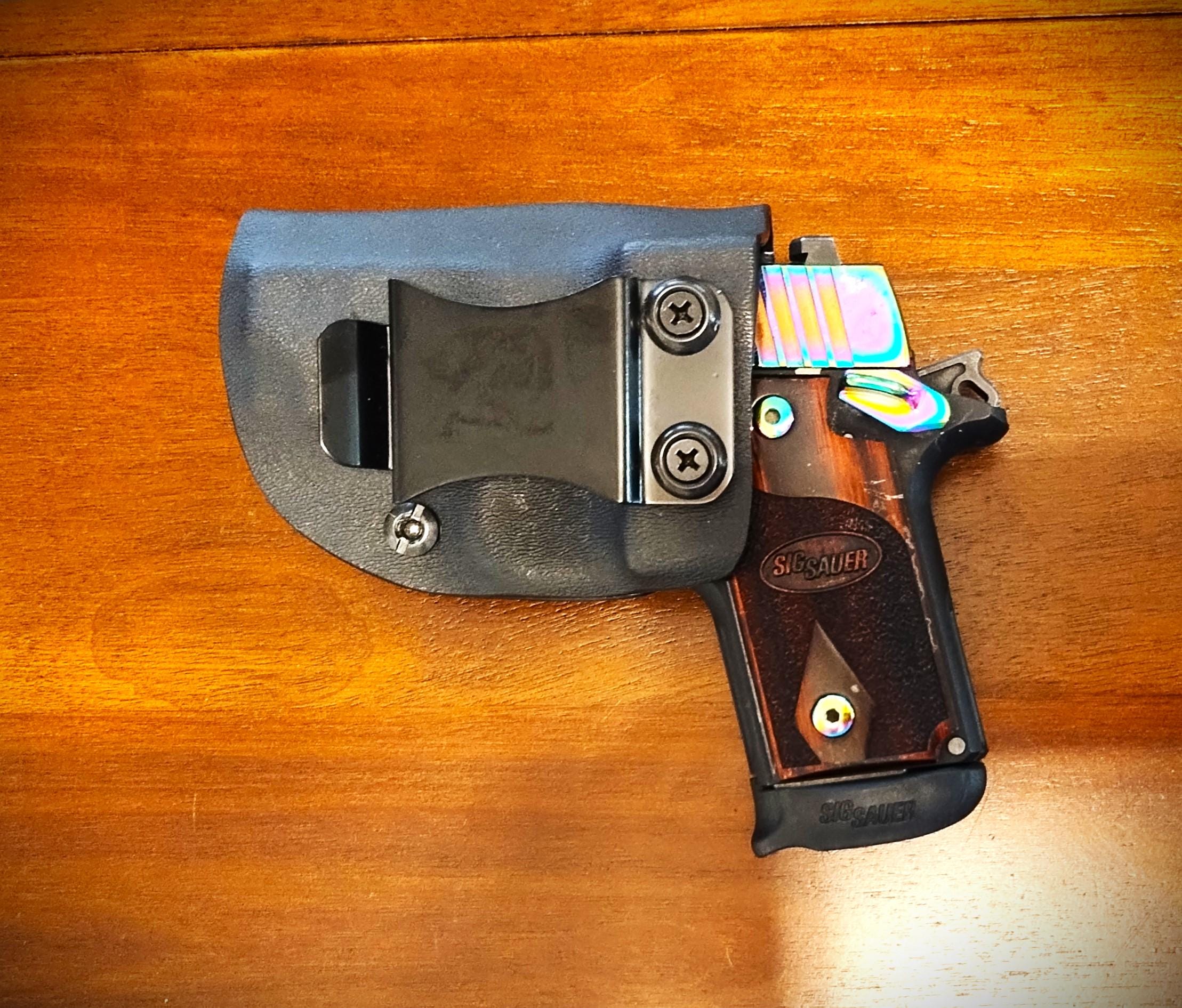 SIG SAUER P238 .380 Kydex Holster-lifetime Warranty- Adjustable