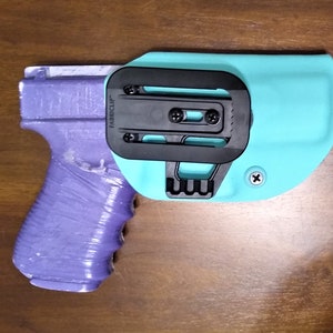 NO BELT Needed TIFFANY Glock 44/19/19X/23/32 Fabriclip™Wing Claw Holster Adjustable Lifetime warranty image 1