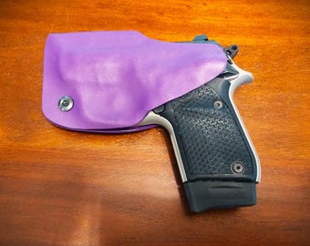 Funda de Kydex morada para Beretta 20X - ¡NO NECESITA CINTURÓN! - Garantía de por vida - Fabricada en Estados Unidos