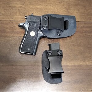 Colt MK IV series 80 Government Model .380 Kydex Holster-Lifetime Warranty Free ship HOLSTER+MAG IWB RH