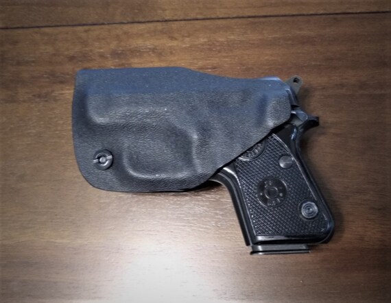 Azula Leather IWB Holster For Beretta 21A .22/.25 – Black – Right Hand