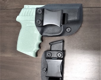 Funda SCCY CPX2 Kydex y/o MAG - 9 mm - Ajustable - Garantía de por vida -