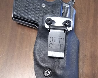 NO BELT NEEDED! Beretta Bobcat 21A .22 and .25 Kydex Holster with UltiTuck - Lifetime Warranty